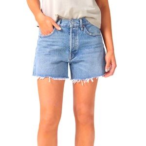 AGOLDE PARKER DENIM SHORTS